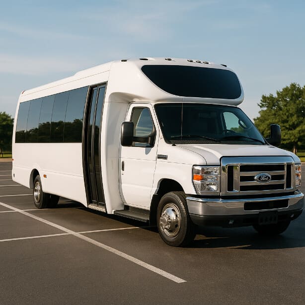 Lewisville Shuttle Bus Rentals 20 Passenger Shuttle Bus