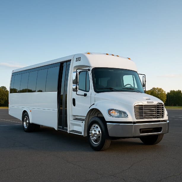 Lewisville Shuttle Bus Rentals 25 Passenger Shuttle Bus