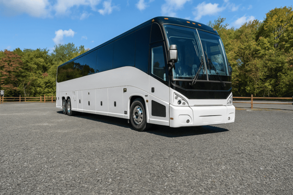 Lewisville Shuttle Bus Rentals 56 Passenger Shuttle Bus