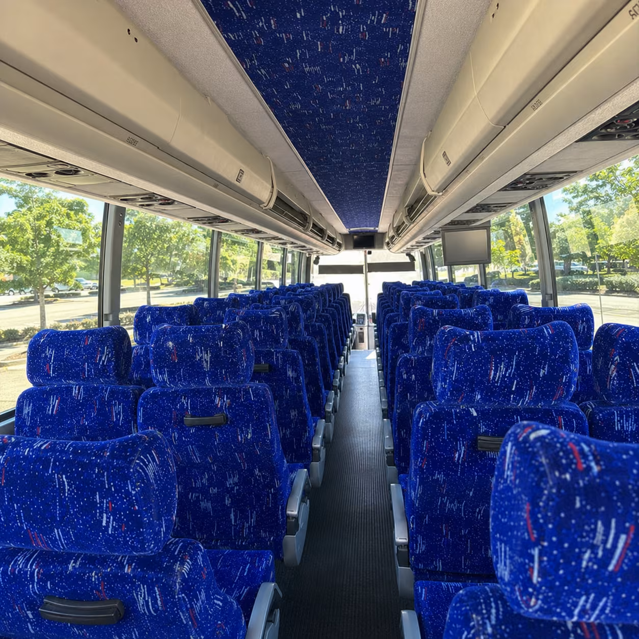 lewisville bus rental service area