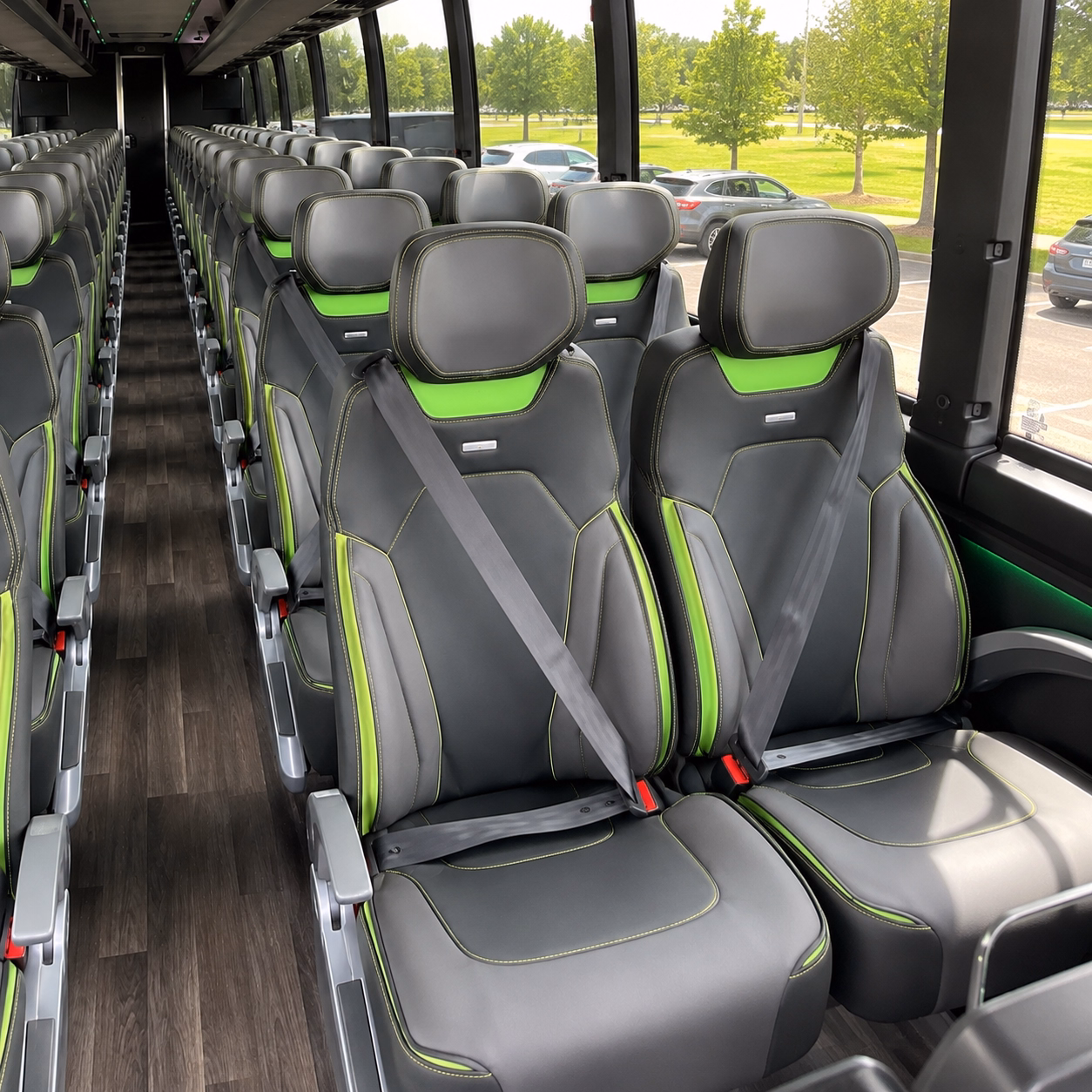lewisville charter bus services inside