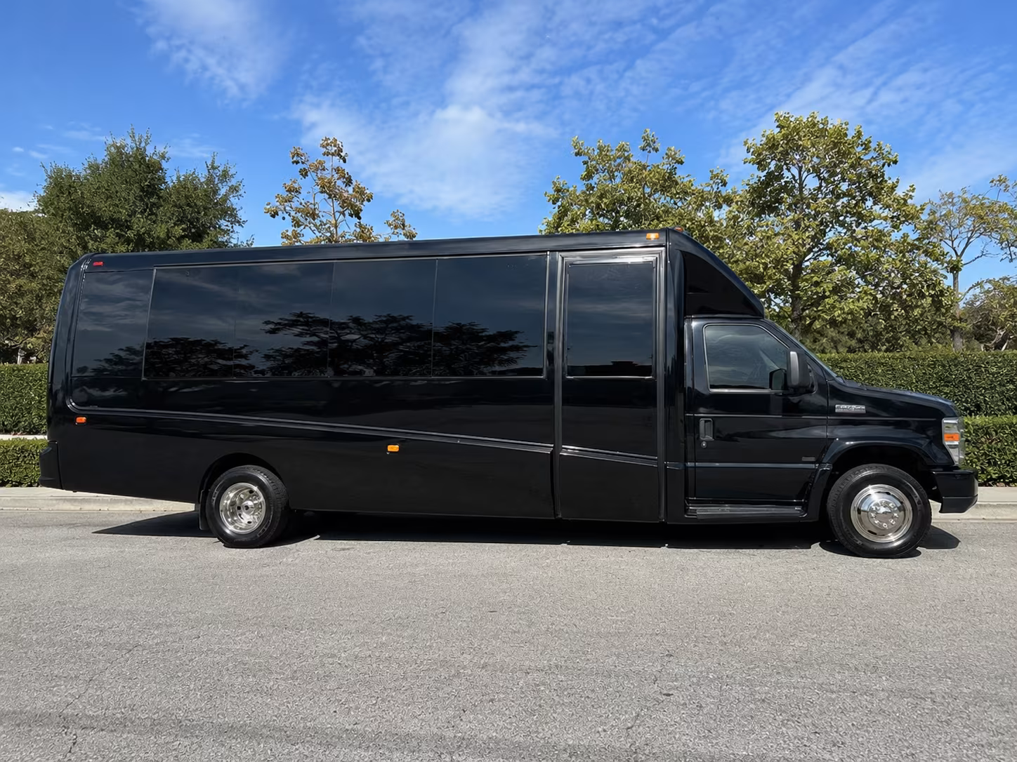 lewisville parking shuttle and park and ride bus rentals